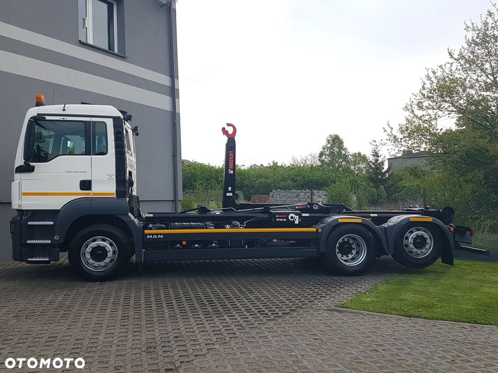 MAN 26.430 TGS 3-OSIE HAKOWIEC MULTILIFT OPTIMA 20S HIAB KLIMA 6x2 - 10