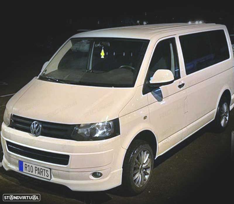 SPOILER LIP FRONTAL VOLKSWAGEN VW TRANSPORTER T5 03-14 SPORTLINE - 2