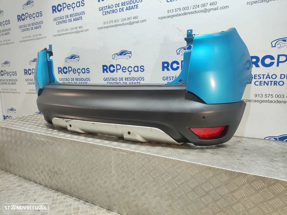 Parachoques trás traseiro original Renault Captur Mk1 fase 1 de 2013 a 2017 com sensores de estacionamento - 2