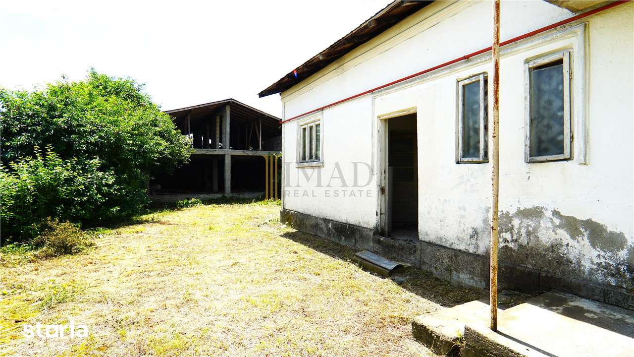 Casa si anexa pe teren 518 mp, ideal renovare sau proiect nou - Dragom - Imagine principală: 4/8