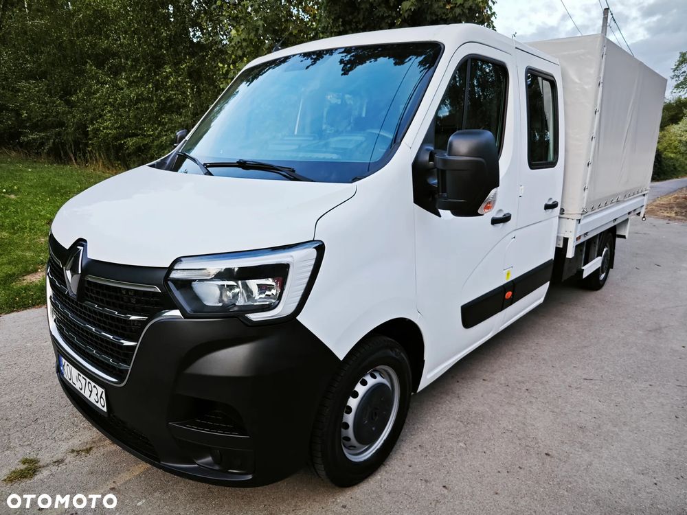 Renault MASTER DOCA 7os 80tyś km L3H2 VAT 23% PO SERWISIE, SALON PL, ORYGINAŁ  HAK - 1