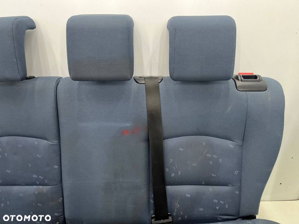Fotele Mazda 2 I DY 02-07r. kanapa tylna KOMPLET do wyczyszczenia DG4 - 10