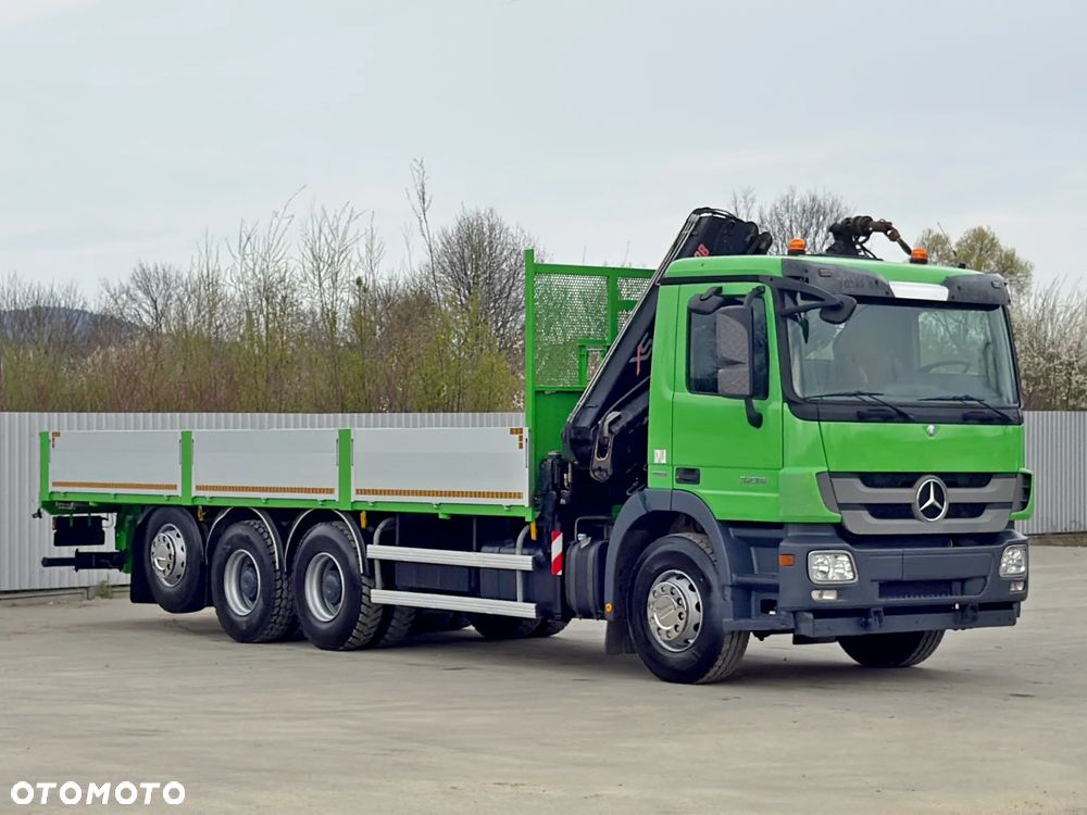 Mercedes-Benz Actros 3236 * SKRZYNIA 7,90 m + HIAB 166 E - 5 HIPRO + PILOT /8x4 - 3