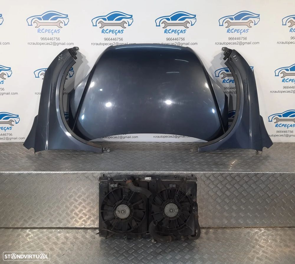 FRENTE COMPLETA HONDA CR-V CRV CR V II 2 MK2 CAPOT PARACHOQUES GUARDA-LAMAS OTICAS RADIADOR VENTILADOR - 3
