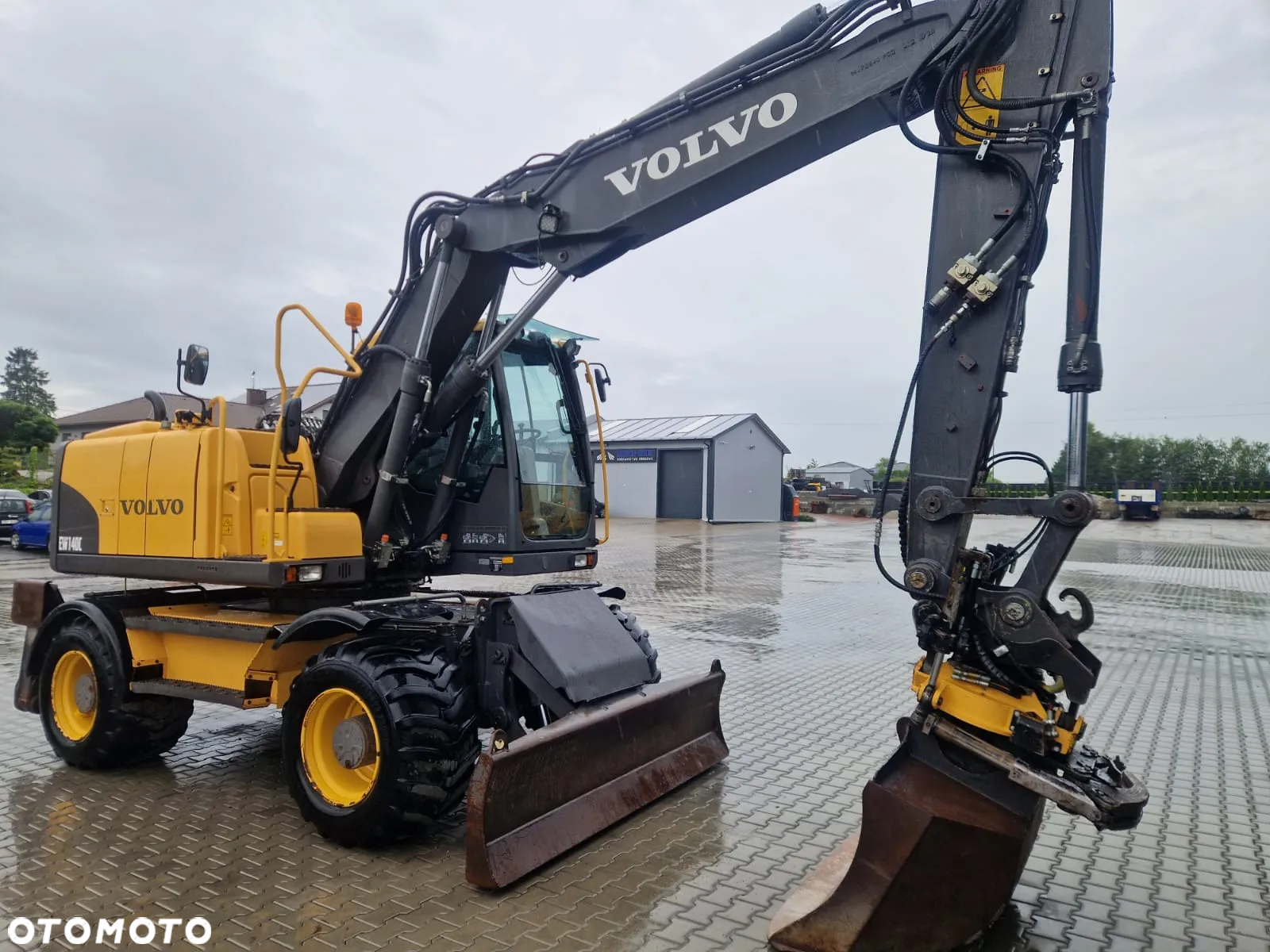 Volvo EW140C Rotator PODPORY 160 180 - 3