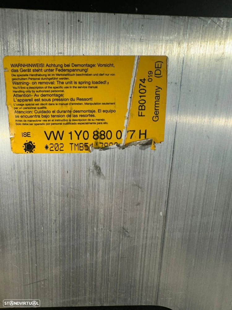 .Sistema Capota Capotamento Segurança Original VW Volkswagen New Beetle Cabrio 1Y 1Y0880077H 1998 - 2006 - 8