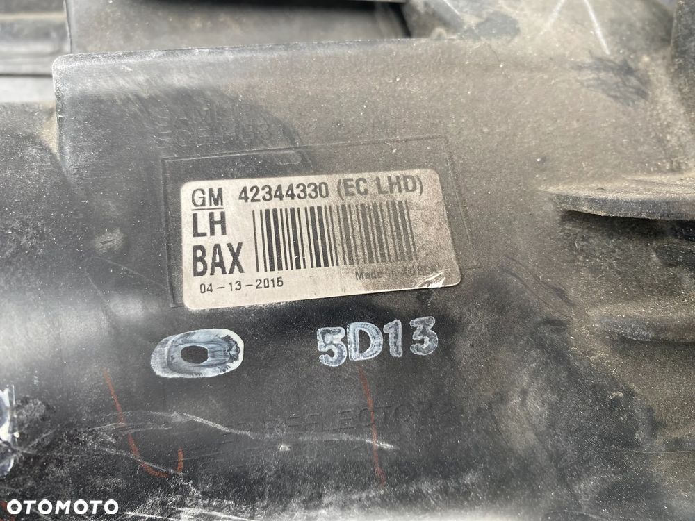 lampy opel mokka a lift czarne komplet  eu całe - 8
