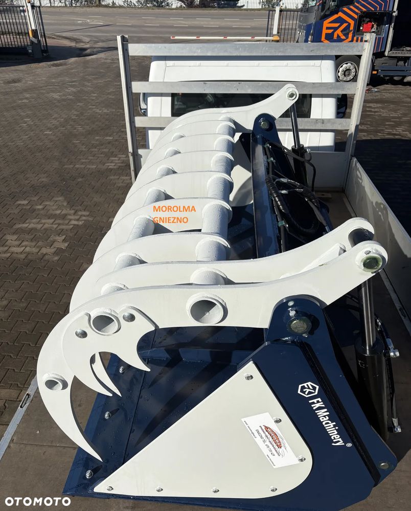 Łyżka z dociskiem łyżkokrokodyl GOLIAT FK MACHINERY 1116kg 1,92m max szczęk łyżkokrokodyl szuflokrokodyl - 13
