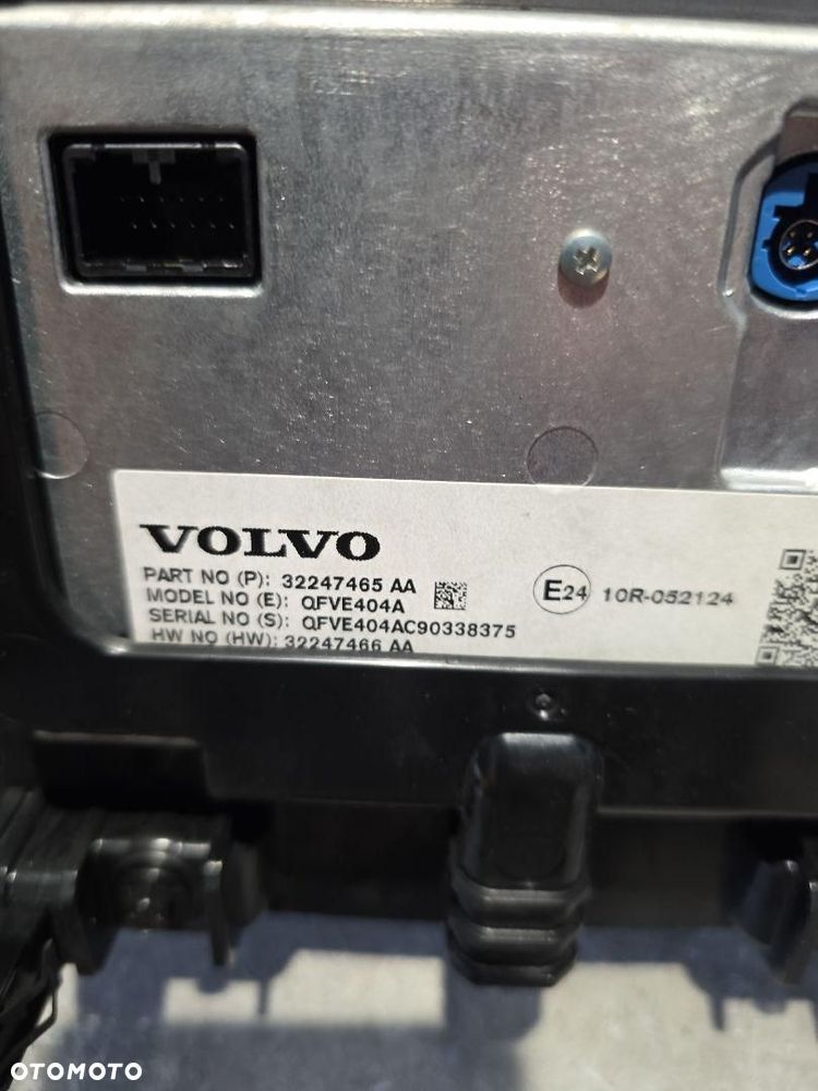 VOLVO XC40 WYŚWIETLACZ RADIA 32247465 - 4