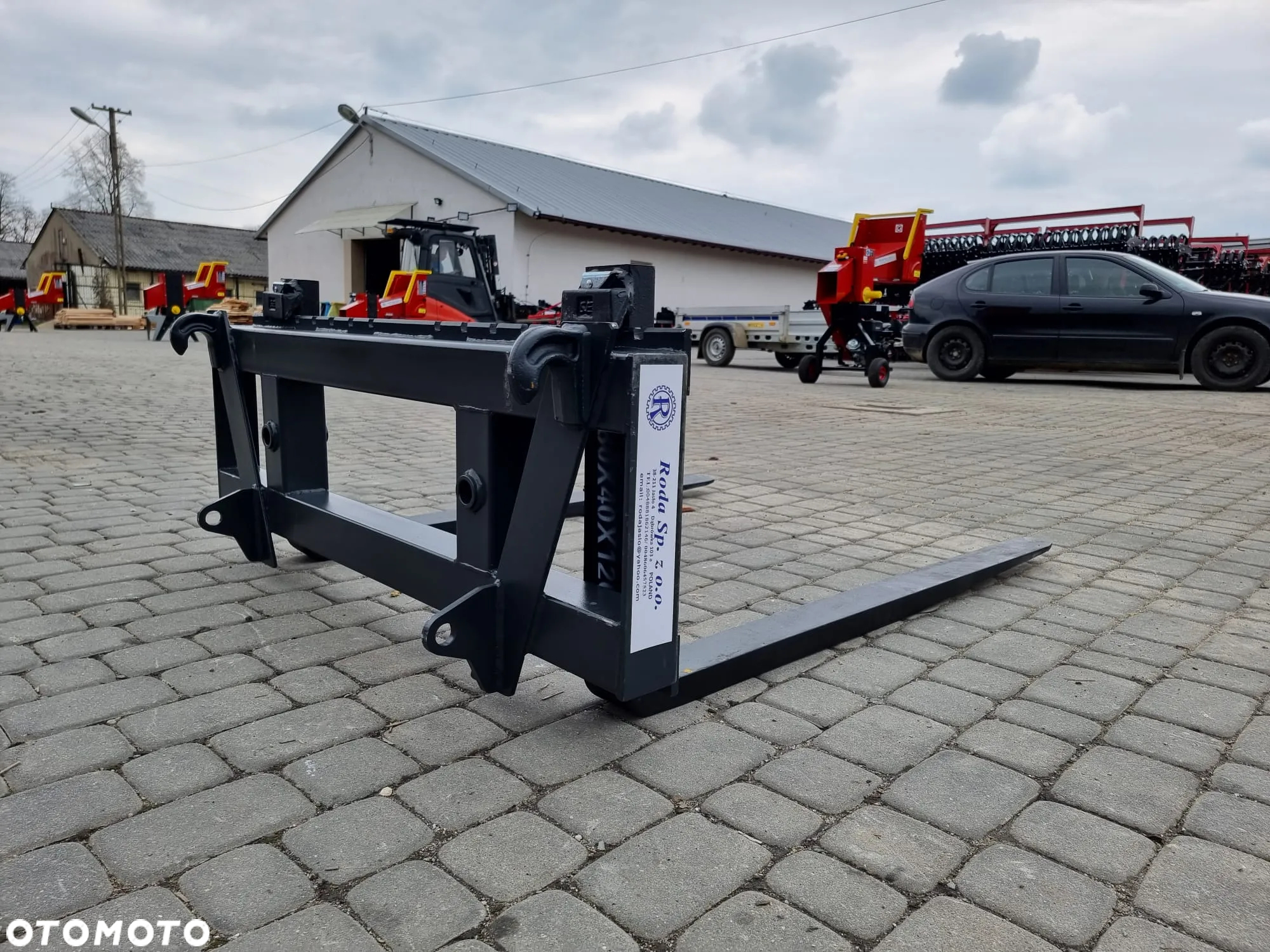 Widły do palet, 120x80x40 paleciak Tur Euro-Ramka - 4