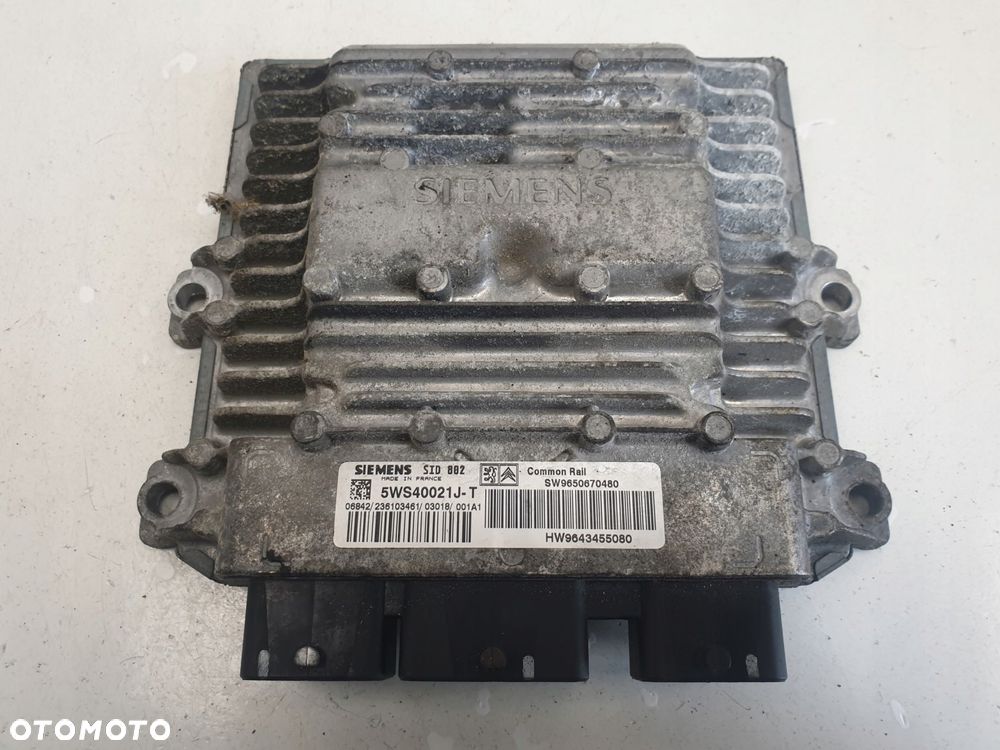 Citroen C3 1.4 HDI KOMPUTER SILNIKA 5WS40021J-T - 13