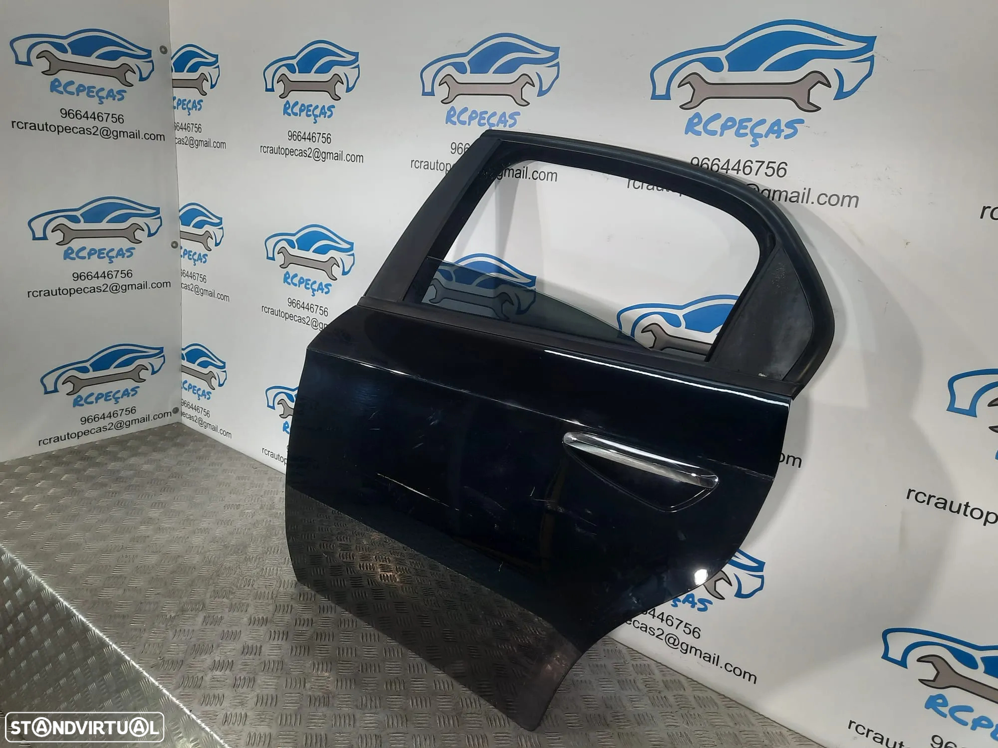 PORTA TRASEIRA TRÁS ESQUERDA ALFA ROMEO 159 939 SEDAN CARRO FECHO ELEVADOR MOTOR PUXADOR VIDRO - 2