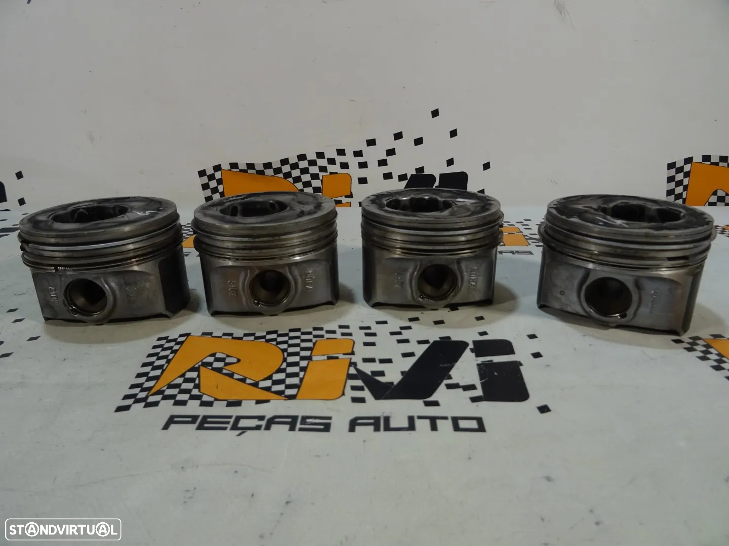 Pistões 2.0 TDI / 1.9 TDI 8 Válvulas - 80 935 / 80935 - 6