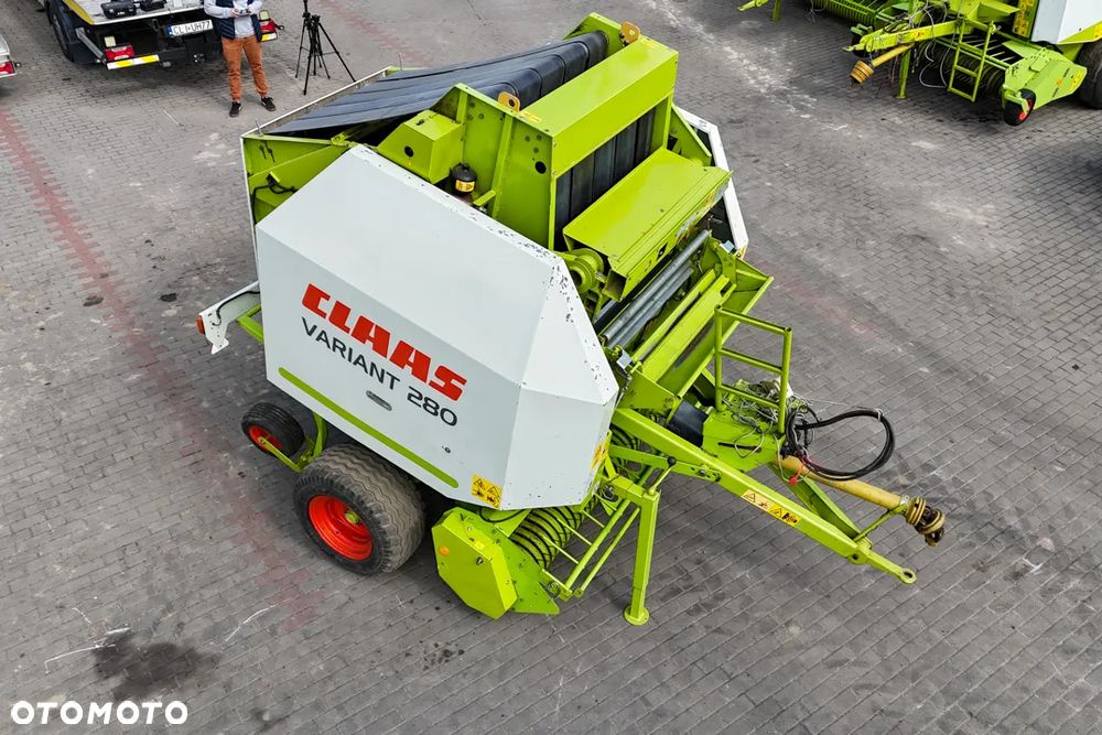 Claas VARIANT 280 Siatka Sznurek  Stan Idealny Posiadam wiele maszyn Prasa Ciągnik Rozrzutnik - 5