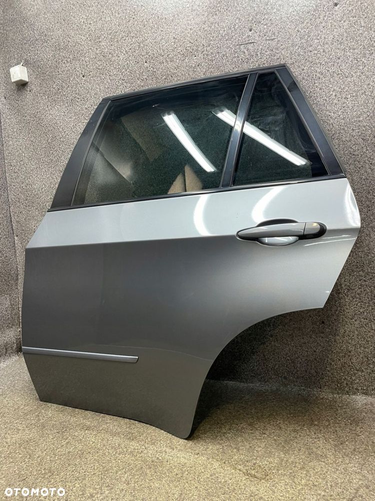 Drzwi lewy tyl A52 A52/7 SPACEGRAU METALLIC BMW E70 X5 120 umFe ORG BDB - 3