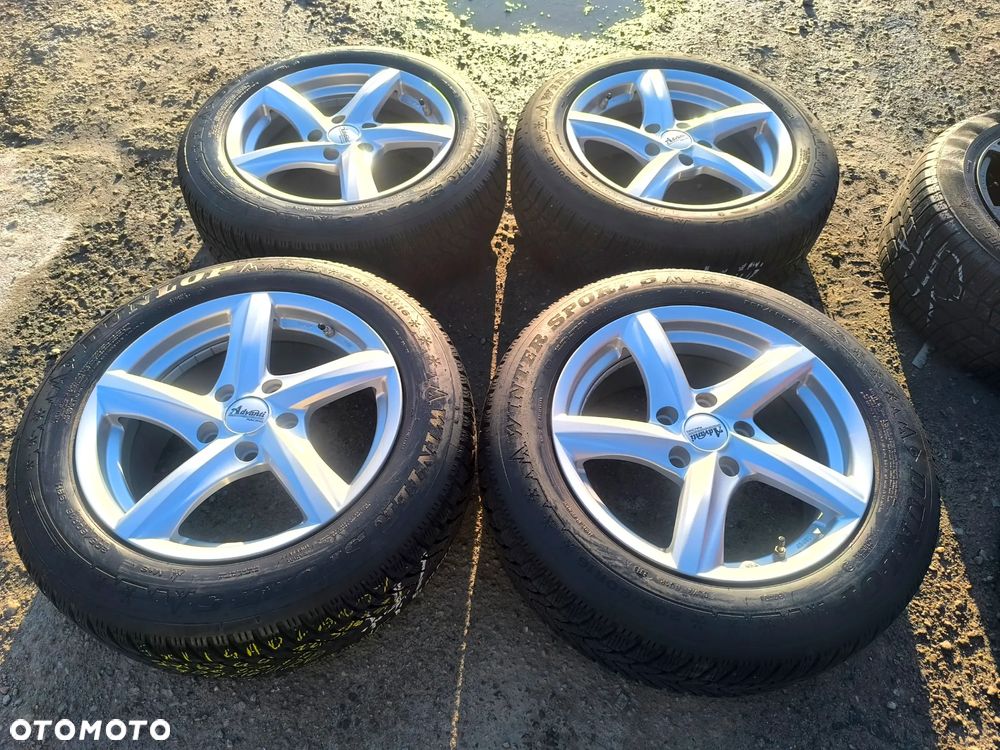 5x114,3 Felgi Aluminiowe Alufelgi 5x114 Koła Zimowe Zima 16 RENAULT NISSAN DACIA MITSUBISHI MAZDA KIA HYUNDAI HONDA SUZUKI TOYOTA 6,5mm Legnica ALU-RAD 205/60 - 3