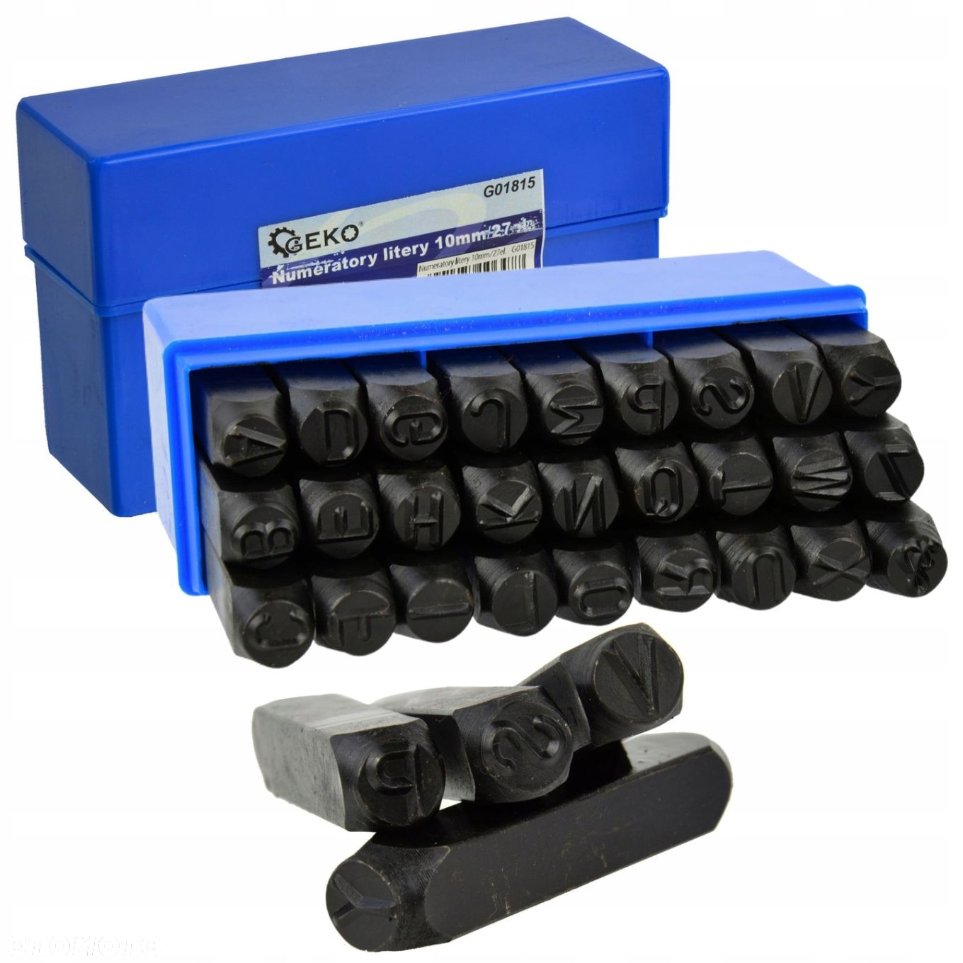 GEKO ZNACZNIKI NUMERATORY NUMERATOR LITERY CYFRY 10MM G01815 - 6