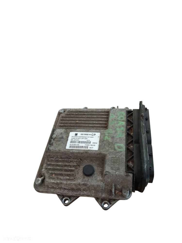 Sterownik KOMPUTER SILNIKA ECU OPEL CORSA D 55195814 - 1