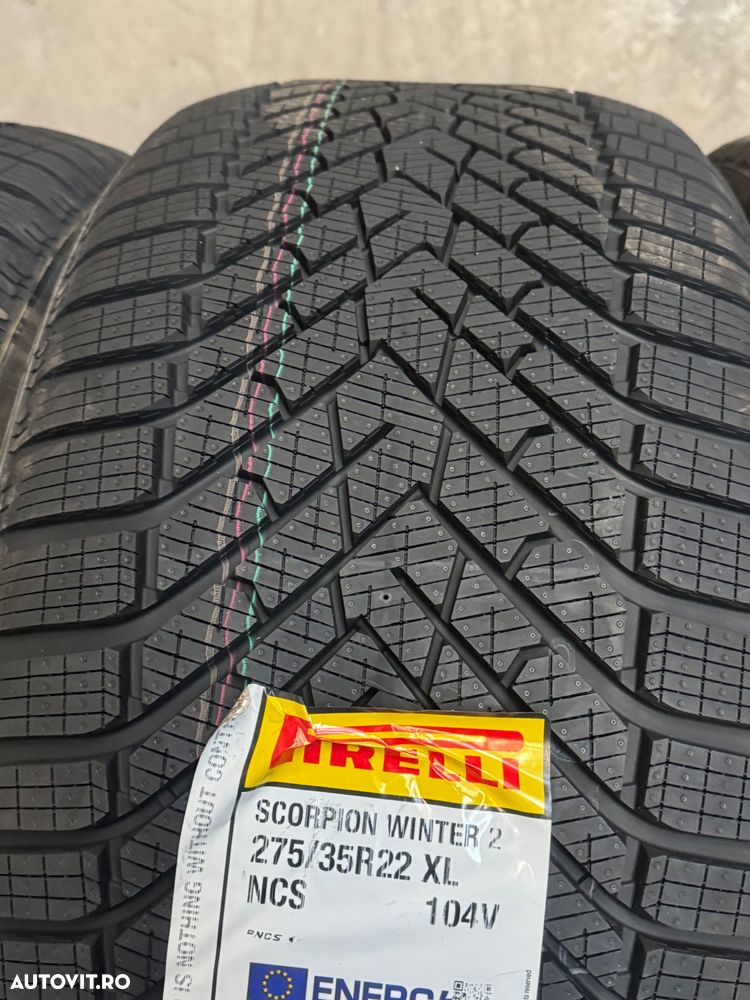 Vând set anvelope 275/35/22-315/30/22 pirelli de iarnă noi - 7
