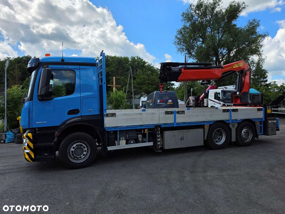 Mercedes-Benz ANTOS 6x2 oś skrętna , kontnery , PALFINGER 34002 - 2