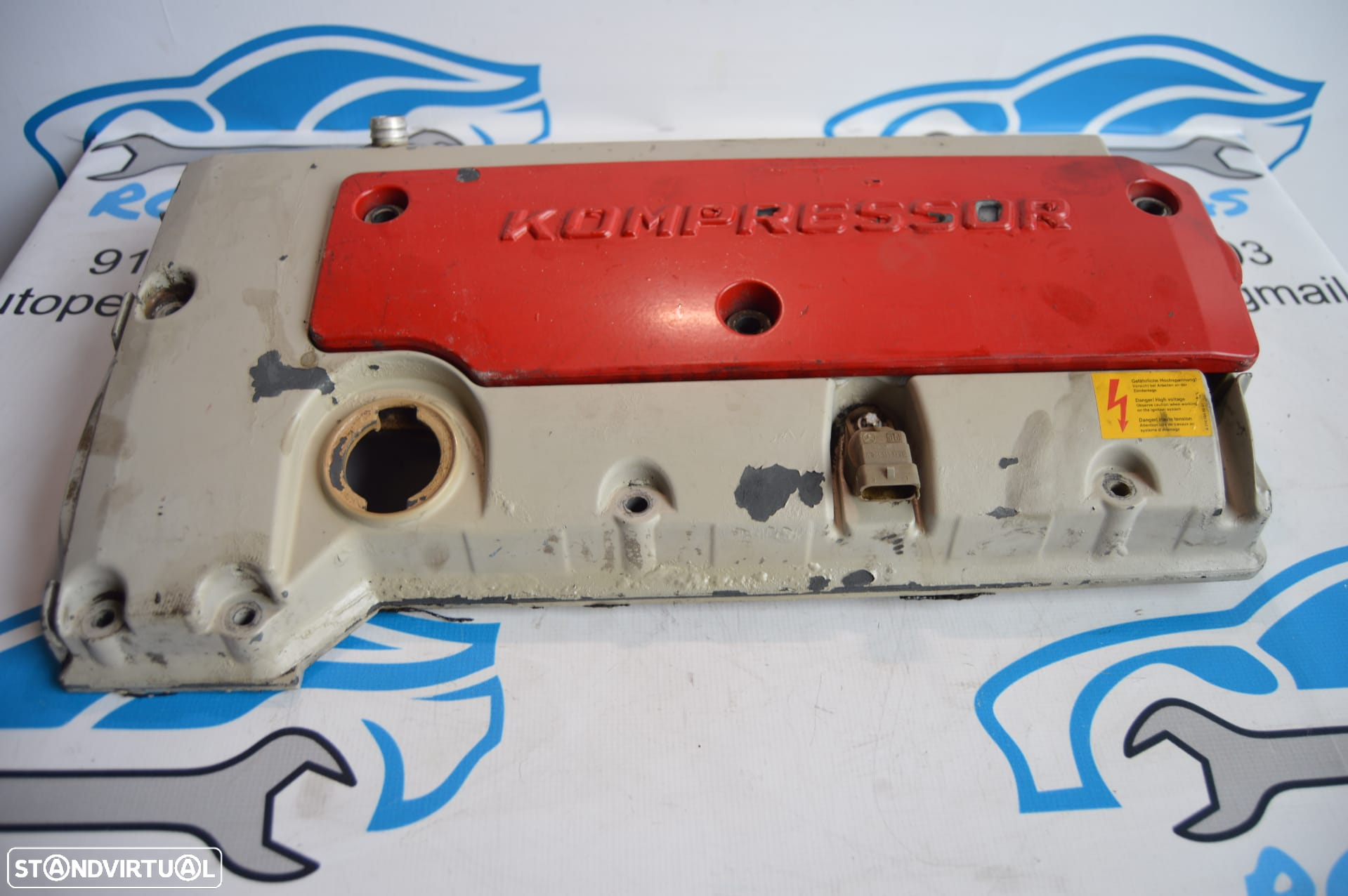 TAMPO TAMPA VALVULAS MOTOR ORIGINAL A1110101730 1110101730 MERCEDES BENZ CLASS C W203 C200 KOMPRESSOR 163CV M111955 CLK C208 - 9