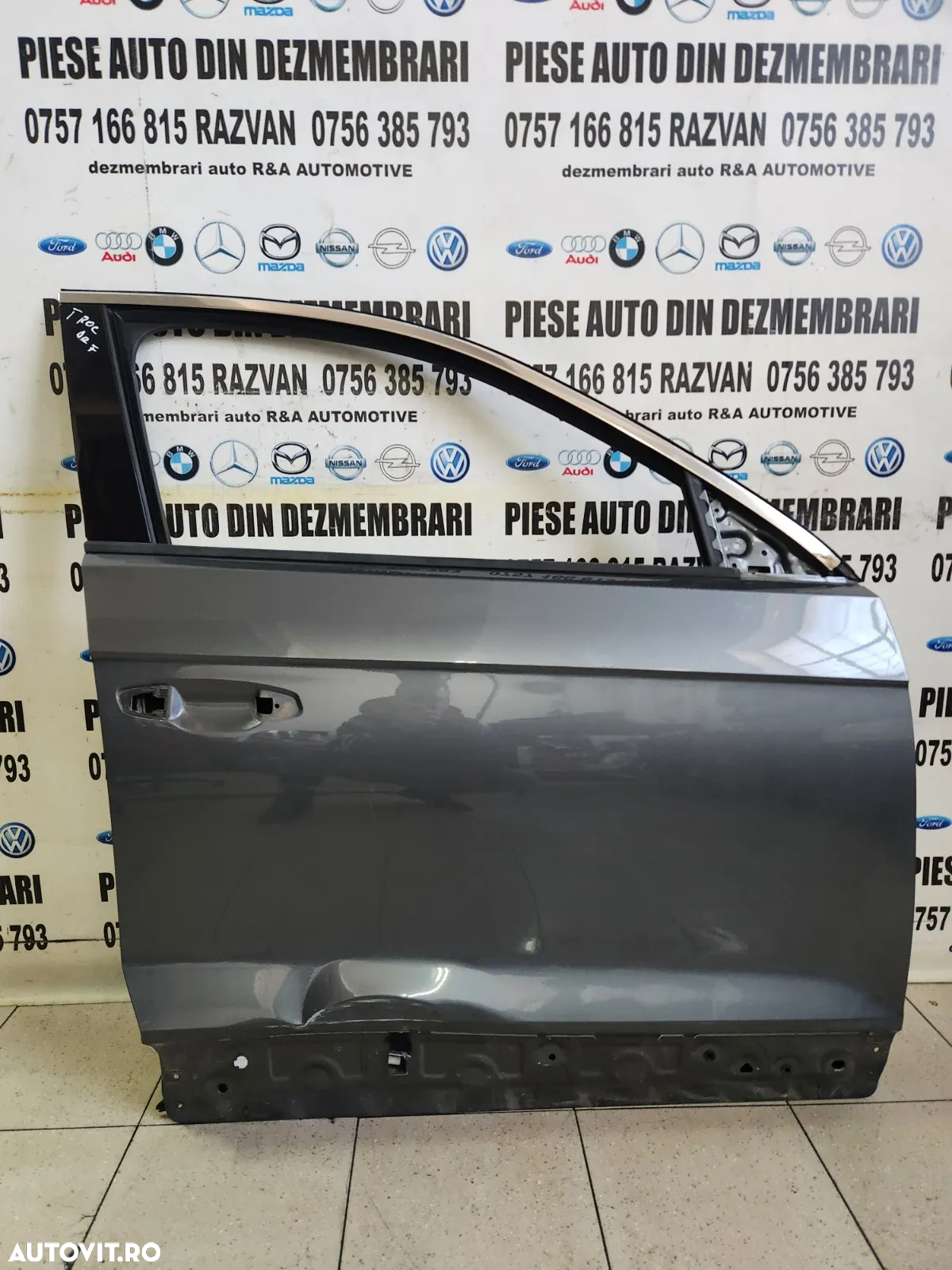 Usa Portiera Dreapta Fata Cu DEFECT Vw T-Roc Dezmembrez Vw T-Roc - Dezmembrari Arad - 8