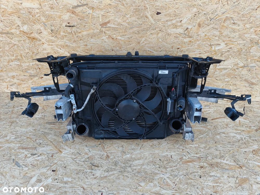 BMW 3 F30 F31 pas przedni wzmocnienie belka komplet chłodnic 2.0d - 5
