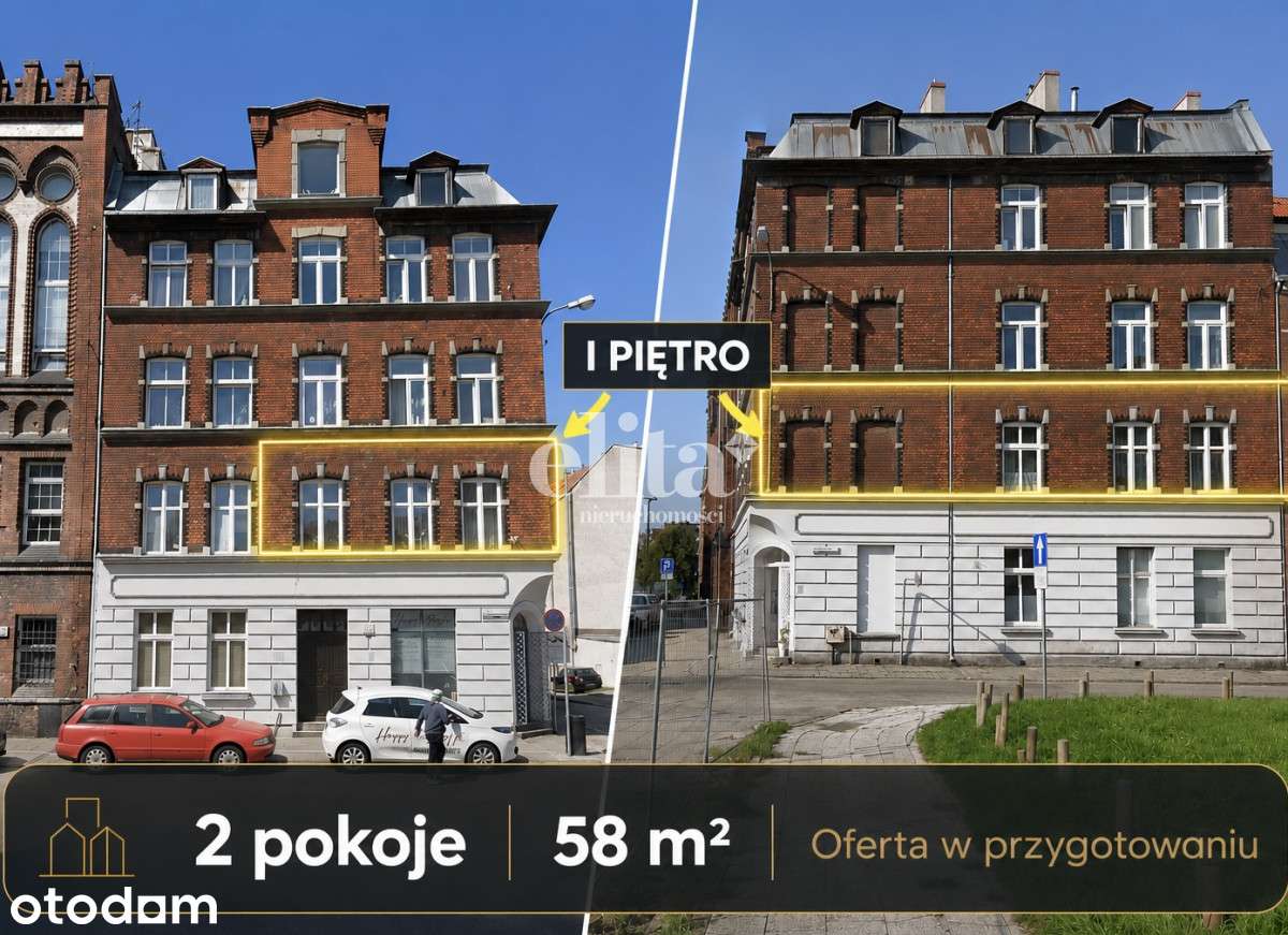 Możliwość 4 pokoje | 58m2 | Śródmieście