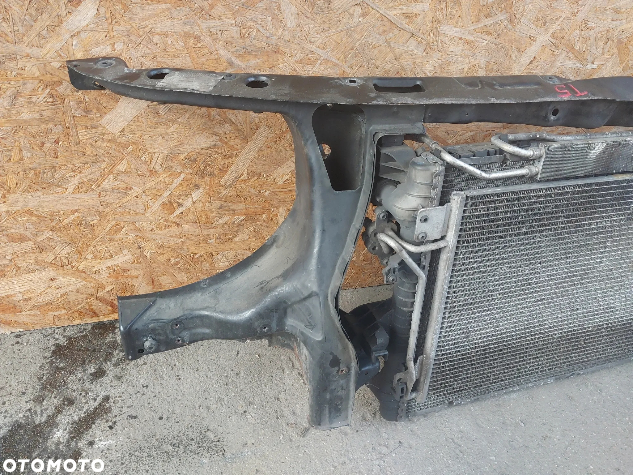 Pas Przedni Chłodnica Wody Klimy Wentylatory Vw Transporter T5 2.5 TDI 7H0121201CN - 4