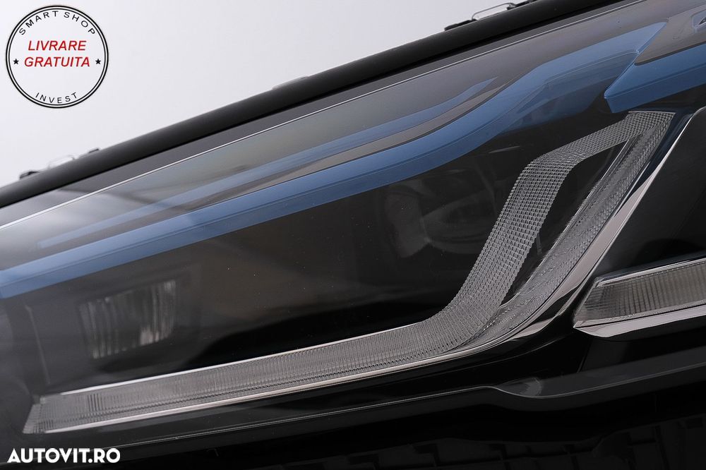 Faruri LED BMW Seria 5 G30 G31 Sedan Touring (2017-2019) LCI Design- livrare gratuita - 5