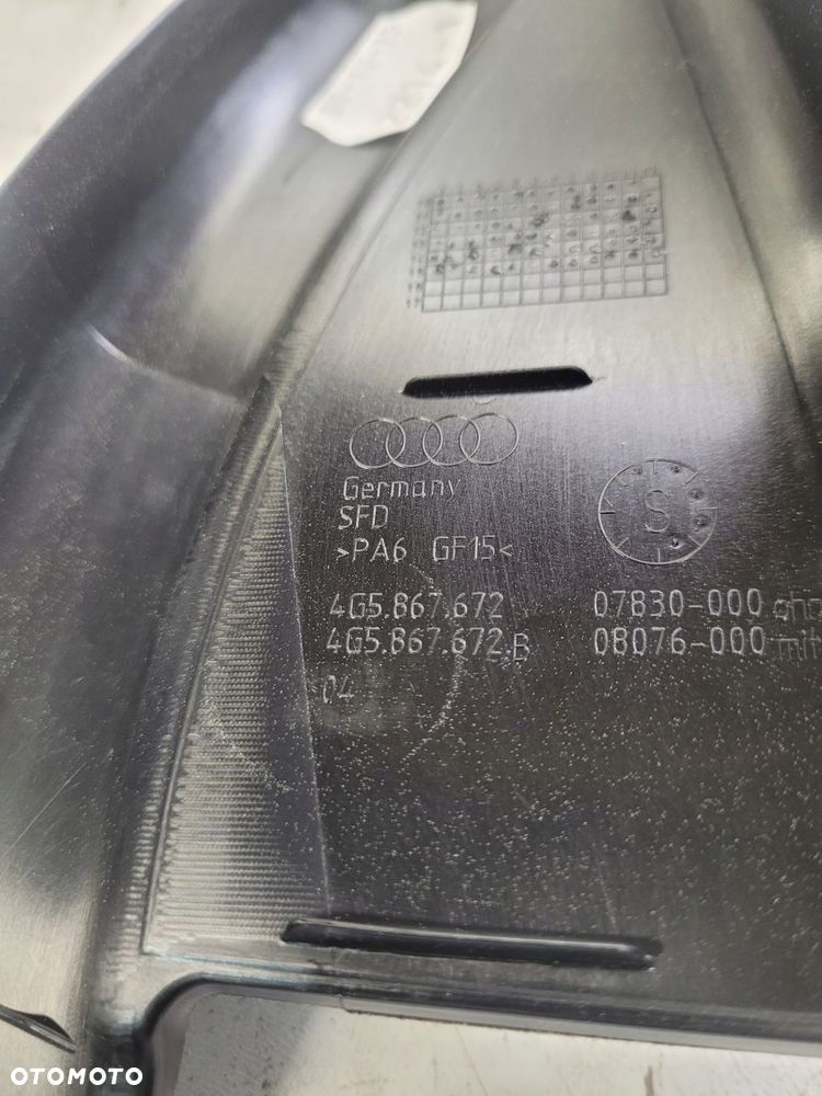 RAMKA DRZWI PRAWY TYŁ AUDI A6 C7 SEDAN 4G5867672 - 5