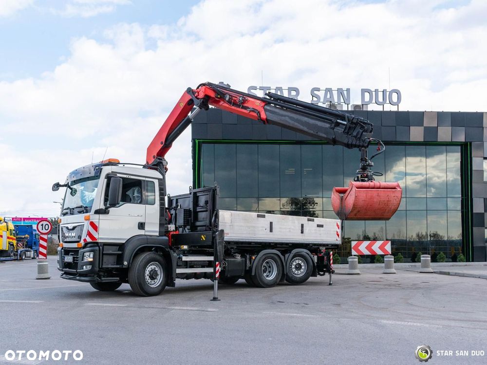 MAN TGS 28.440 6x4H PALFINGER PK 26002 EH HDS Żuraw Wywrotka Chwytak - 4