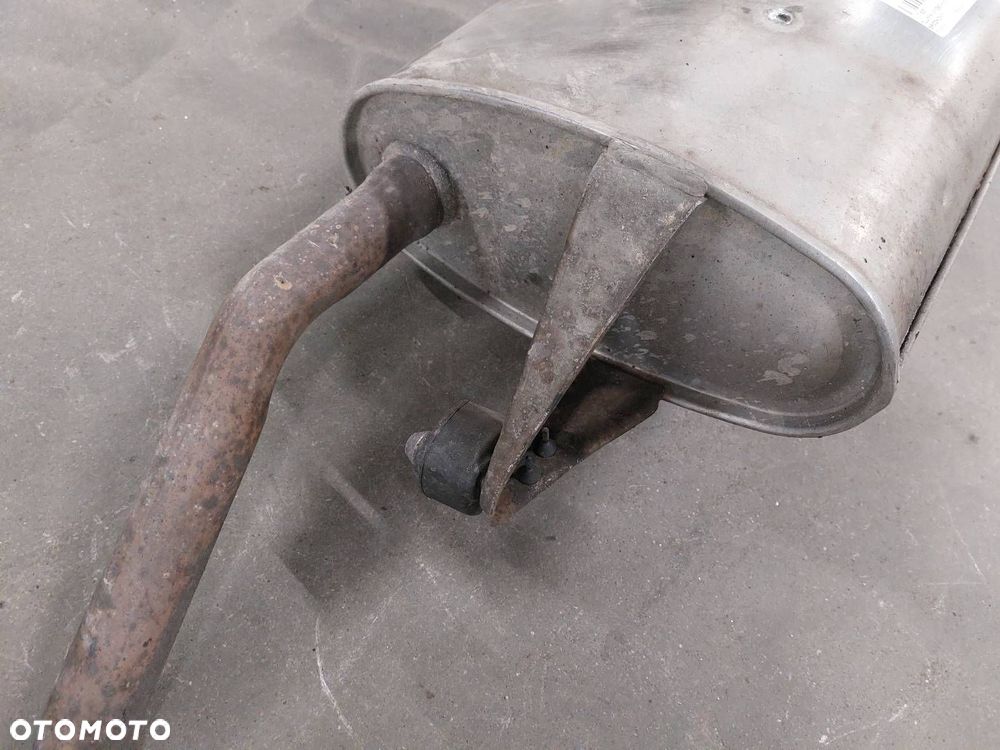 TŁUMIK WYDECH KOŃCOWY + ŚRODKOWY TOYOTA COROLLA E12 1.6 16V 10D12 - 4