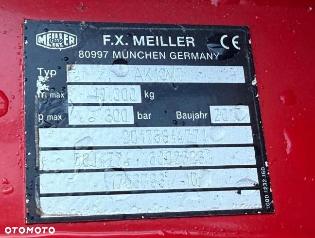 MAN 15.250 TGM bramowiec, MEILLER, pilot, 234 t.km.! - 19