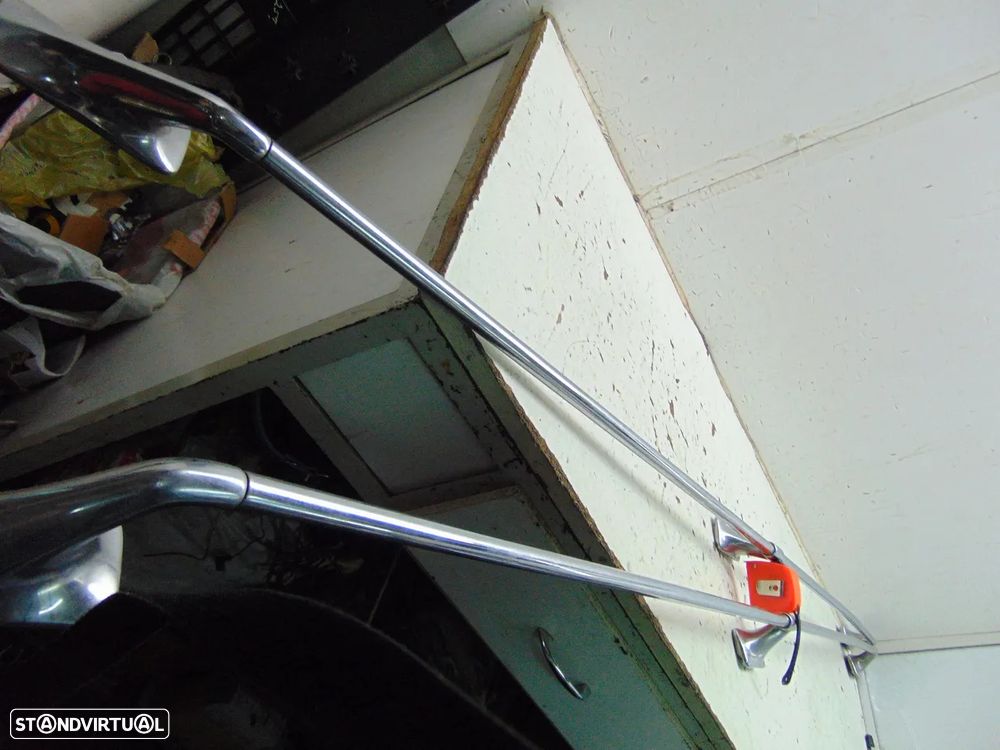 Mercedes W123 Station carrinha barras tejadilho cromadas - 3