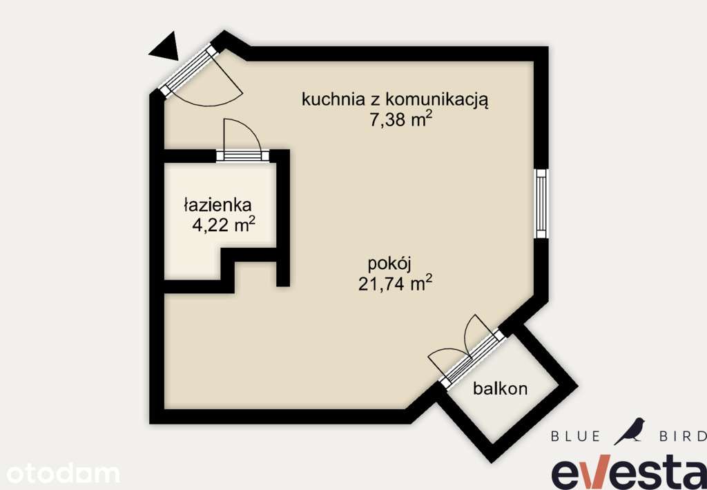 kawalerka do własnej aranżacji | kamienica z windą