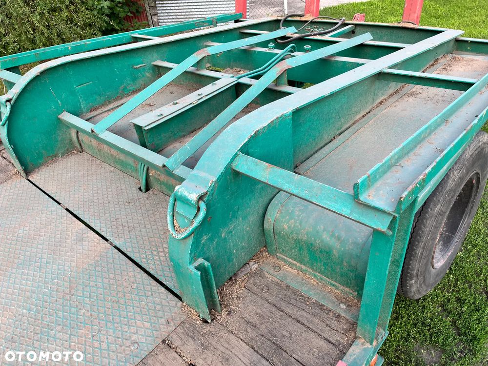 Inny Przyczepa niskopodwoziowa platforma do słomy - 7