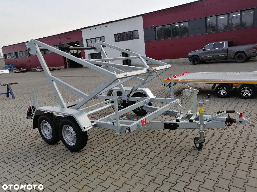 Besttrailers Przyczepa kablowa DMC 2700 kg K14" dwie osie - 7