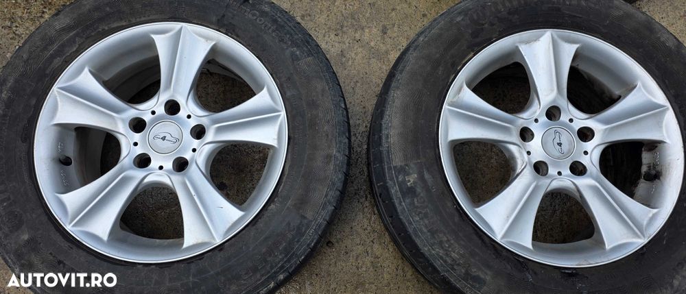 Set jante ALIAJ 16" Nissan Qashqai J10 2007 / 2008 2009 2010 2011 2012 - 3