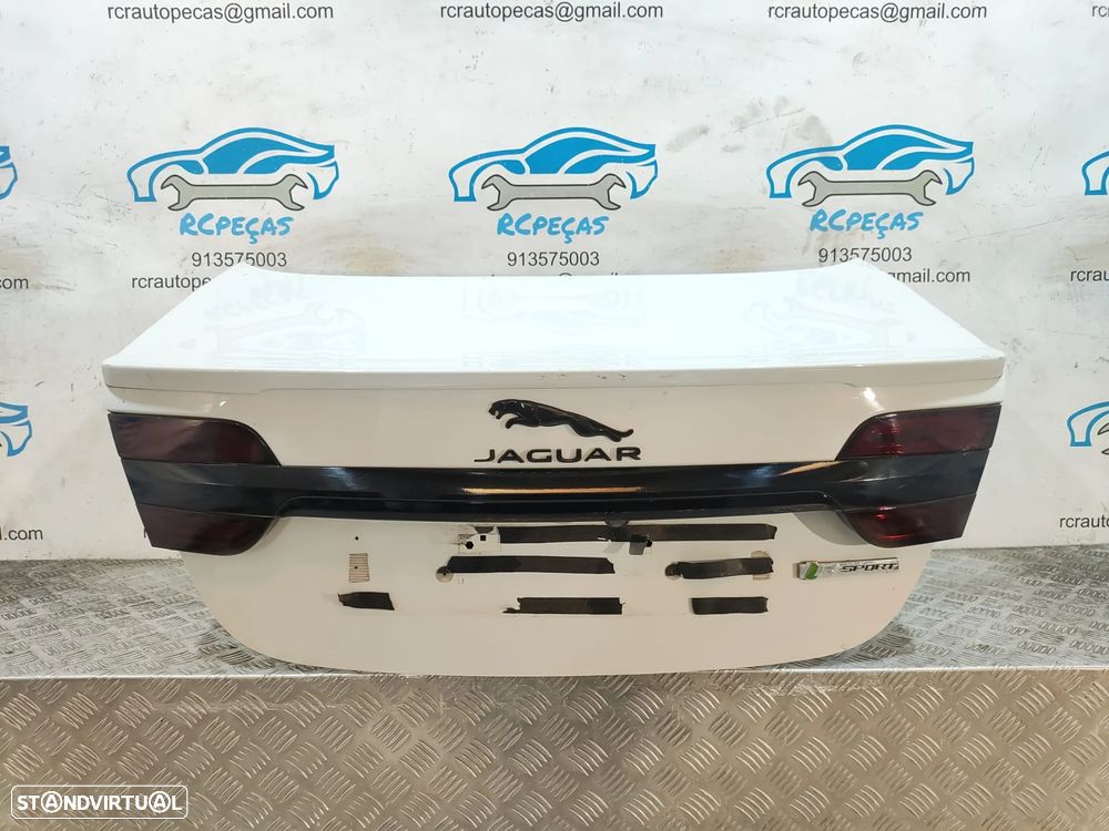 Porta Tampa Mala Jaguar XF 1 I X250 Facelift Câmara Fecho Puxador - 1