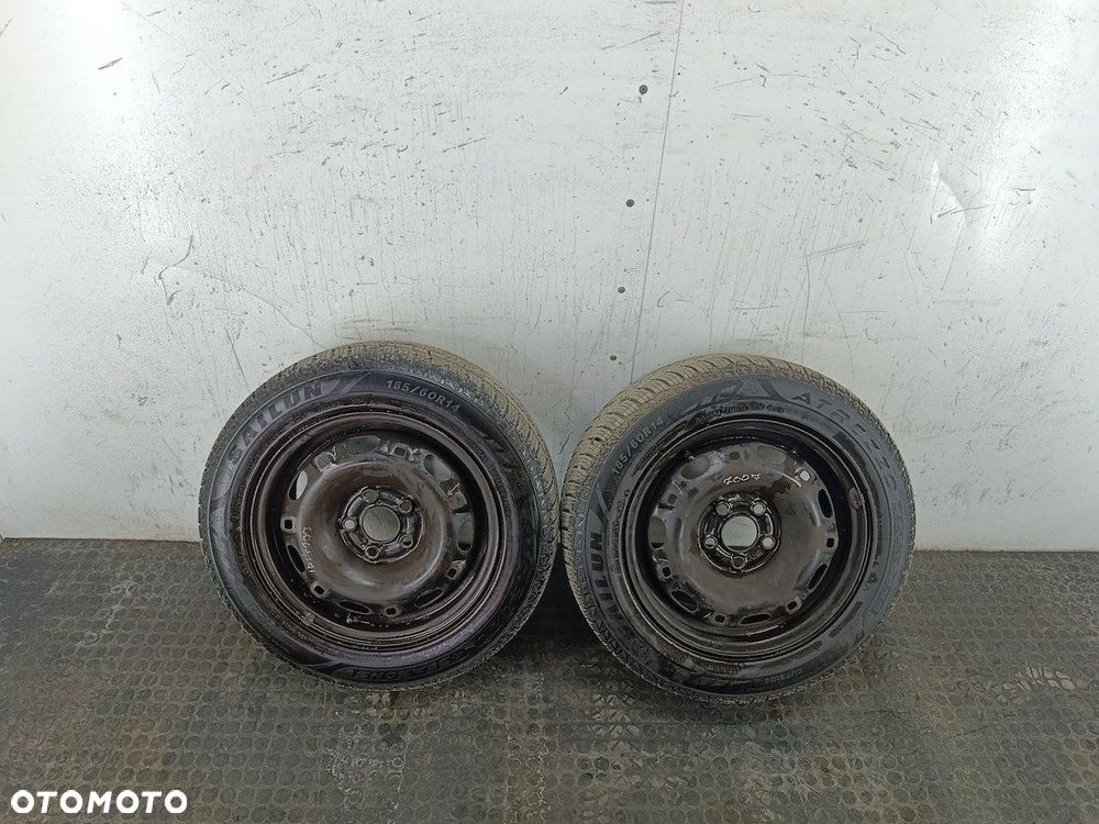 FELGI STALOWE PARA 14 Z OPONAMI SKODA FABIA II 6JX14H2ET43 21 185/60R14 82H - 2