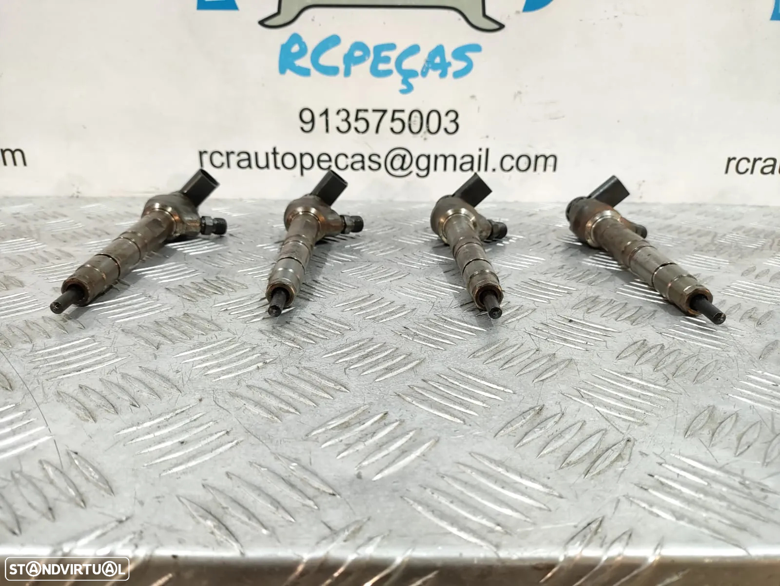 Conjunto 4 injetores Bosch Mini Cooper D R55 R56 R57 R60 R61 - 4