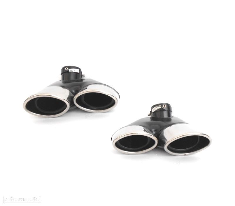 PONTEIRAS DE ESCAPE PARA MERCEDES CLASSE S W220 LOOK AMG - 1