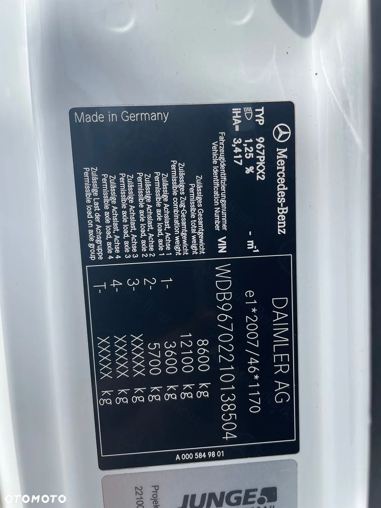 Mercedes-Benz ATEGO 818 ,ładowność 3,2 tony! - 17