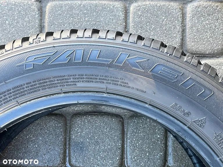 CZTERY ZIMOWE OPONY FALKEN 215/55 R17 98V  5 i 8 MM BIEŻNIKA 2021 ROK ZIMA R17 - 6