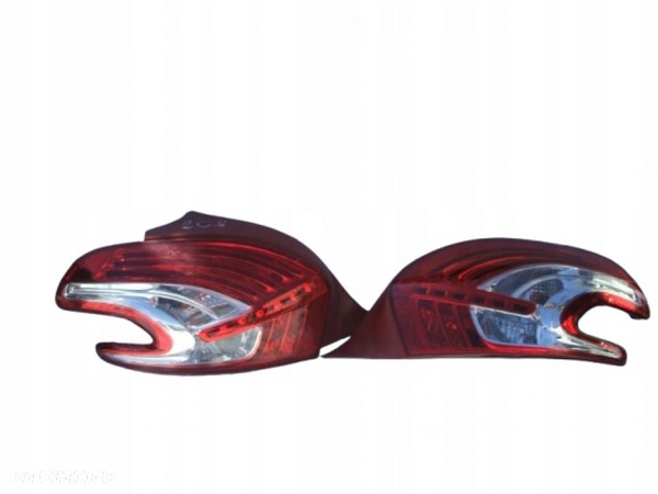 PEUGEOT 208 LAMPA TYLNA LED prawa lewa 9672628280 9672628380 - LED ŚWIECI