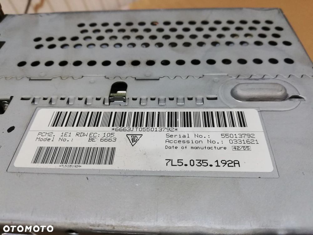 Porsche Cayenne Radio GPS Nawigacja 7L5035192A - 3