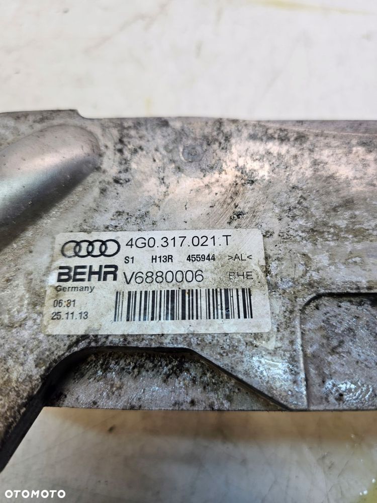 CHŁODNICA OLEJU AUDI A6 C7 A7 3.0 TDI 4G0317021T - 5