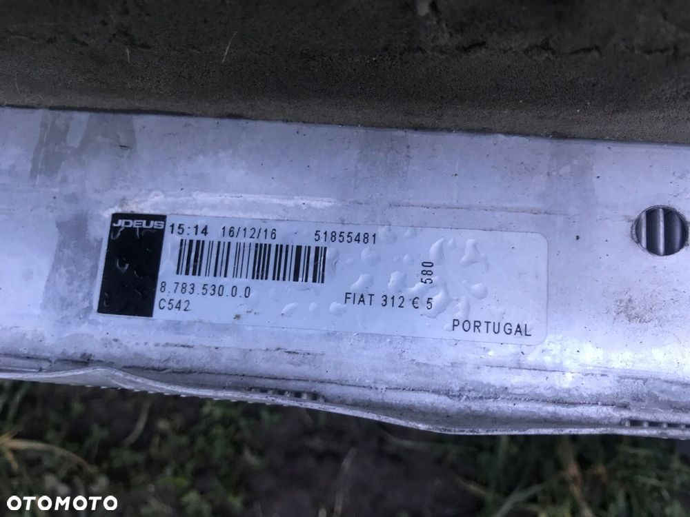 CHŁODNICA INTERCOOLER FIAT 500 PANDA 1.3 MJTD - 2