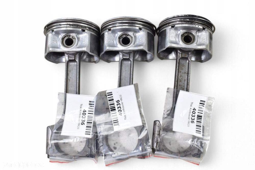 Tłok Korbowód CK8206 NISSAN QASHQAI J10 2.0 benzyna MR20 PODANE WYMIARY - 6